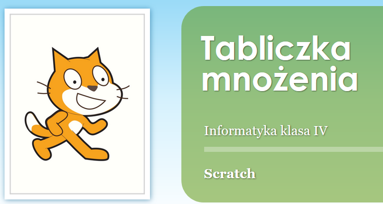 Scratch tabliczka mnożenia mInstructor